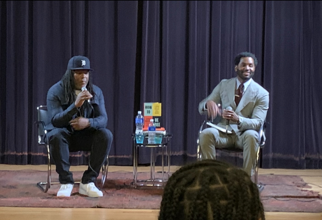 Author Shaka Sengor at Detroit Public Library